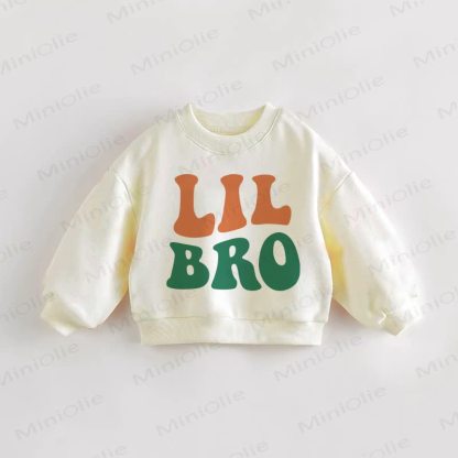 LIL BRO Baby Kleinkind Creme Sweatshirt - Creme - 3-5J - image 1