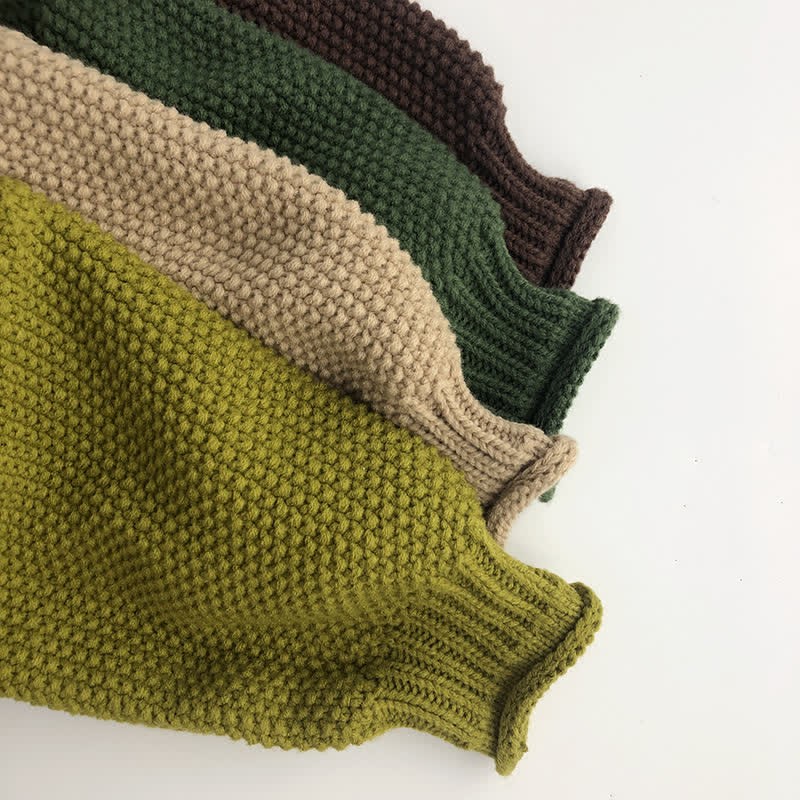 Rollkragenpullover im Retro-Stil für Kleinkind-Jungen - image 10