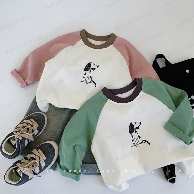 Dalmatiner-Raglan-T-Shirt für Kind - image 3