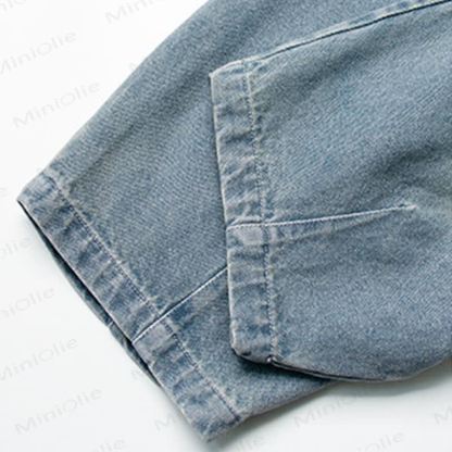 Kleinkind-Jungen Hose Blau Denim - image 6
