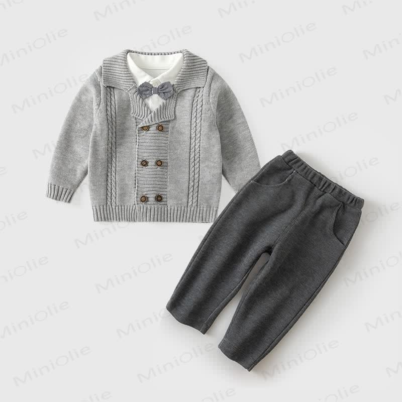 Baby Kleinkind Strickjacke Gestrickt - image 4