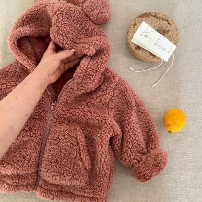 Einfarbig Oberbekleidung für Baby und Kleinkind , einfarbig - Rosa - 5-7J - image 6