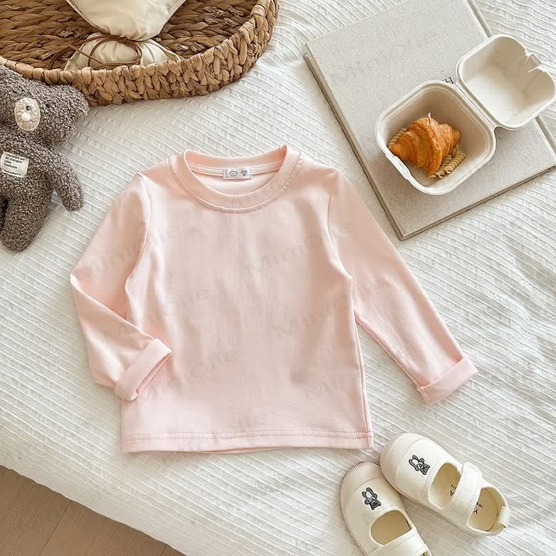 Einfarbig, einfarbiges Baselayer-T-Shirt für Kind - Rosa - 12Y - image 16