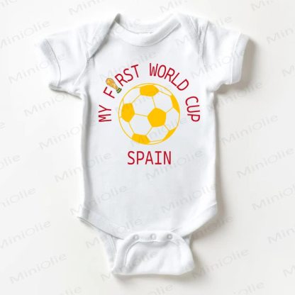 MY FIRST WORLD CUP SPAIN Bodysuit für Jungen, weiß - Weiß - 18-24M - image 1