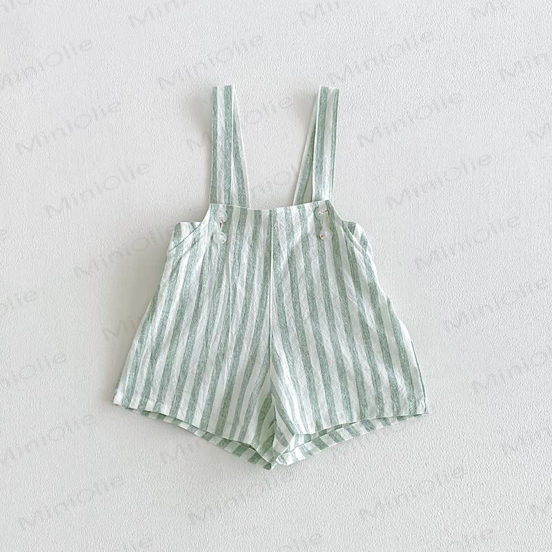 Vintage- Plaid Overalls für Kleinkind-Jungen - Grün - 4-5J - image 5
