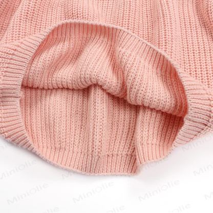 Einfarbiger, warmer Pullover für Babys und Kleinkinder - image 19