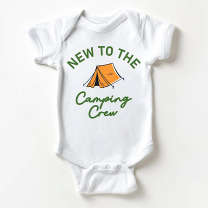 NEW TO THE CAMPING CREW: Bodysuit Baby - Weiß - 18-24M - image 1