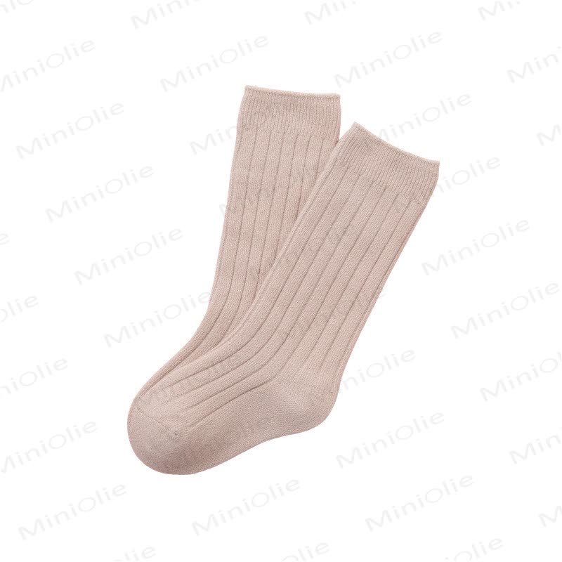 Einfarbige Socken für Babys und Kleinkinder - Beige - 3-5J - image 7