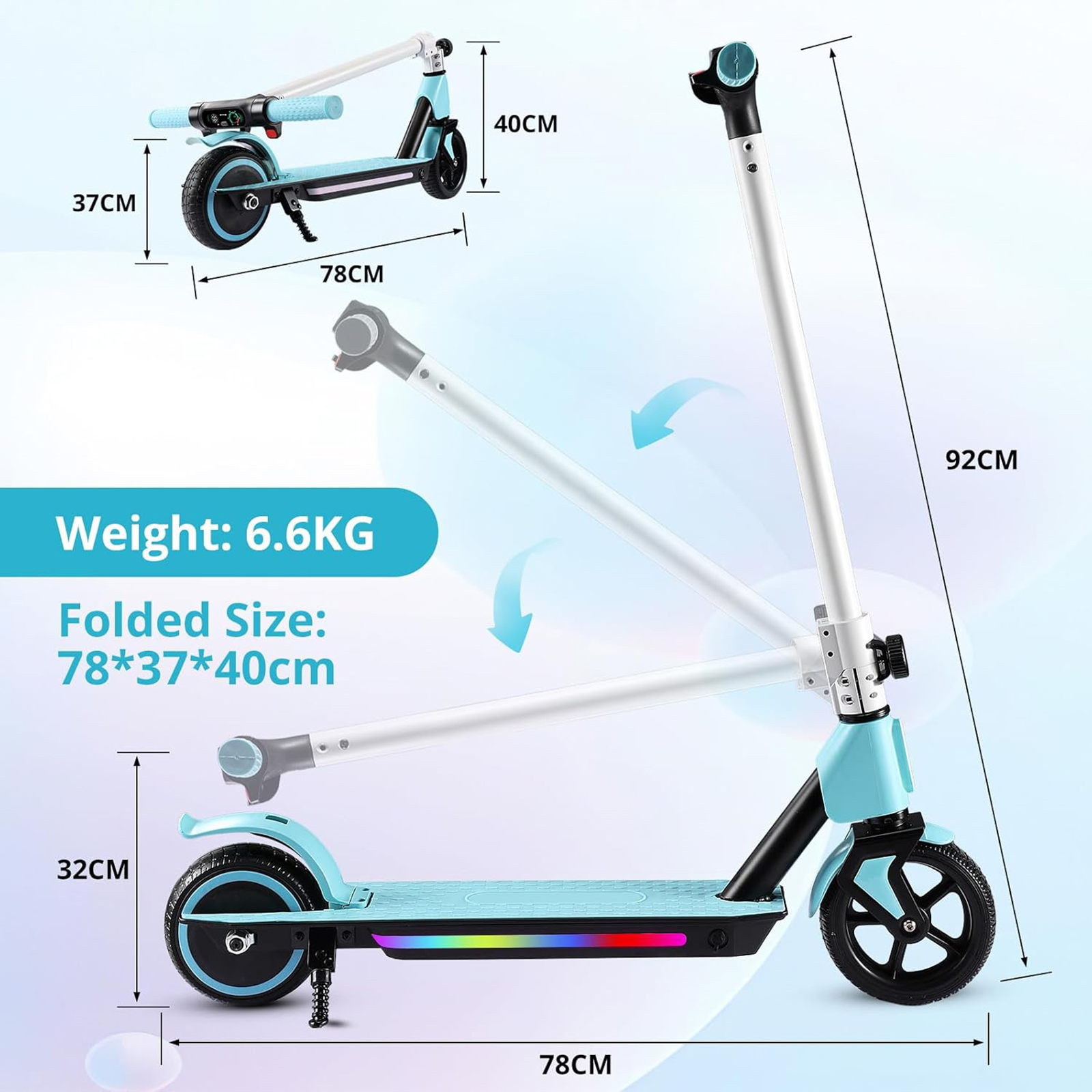 E-RIDES S2 Children's Electric Scooter