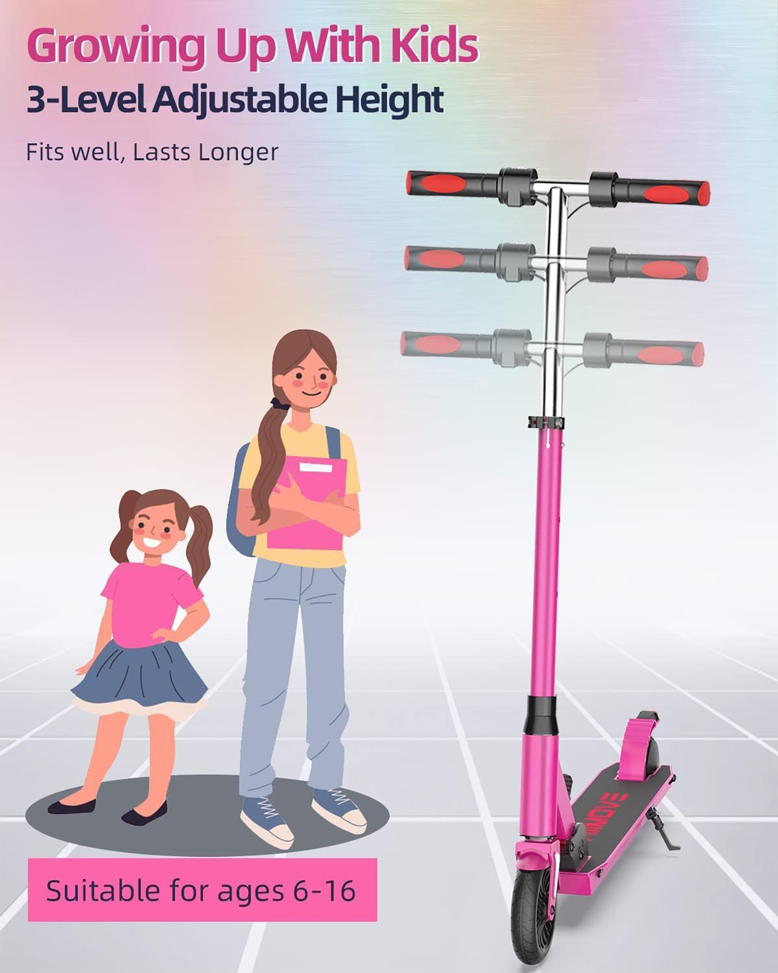 ALLMOVE X1 Pro Electric Scooter for Children 6-16