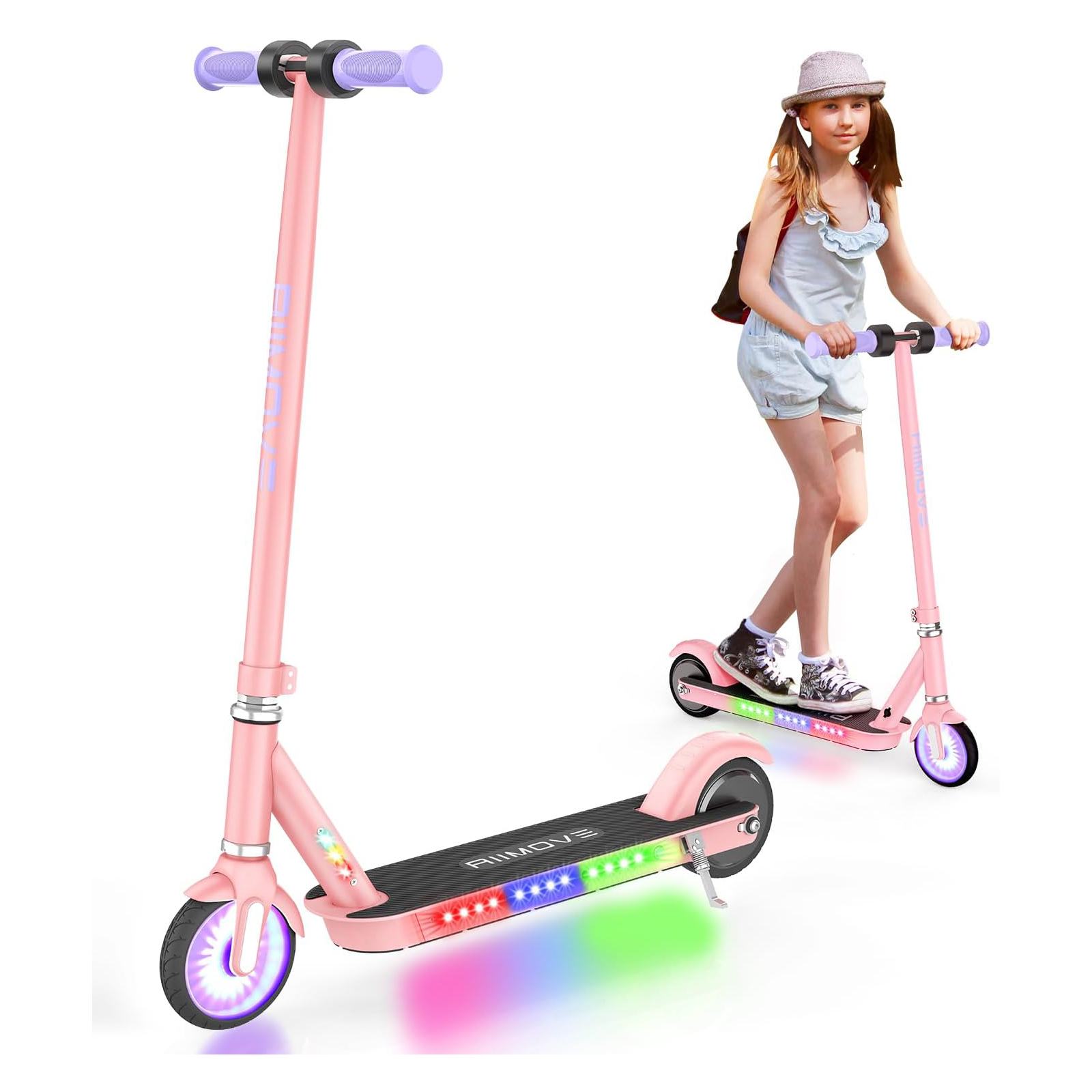 X2 Plus Electric Scooter for Kids Ages 6-12, 150W Motor Provides Up to 8 MPH and 5 Miles of Range