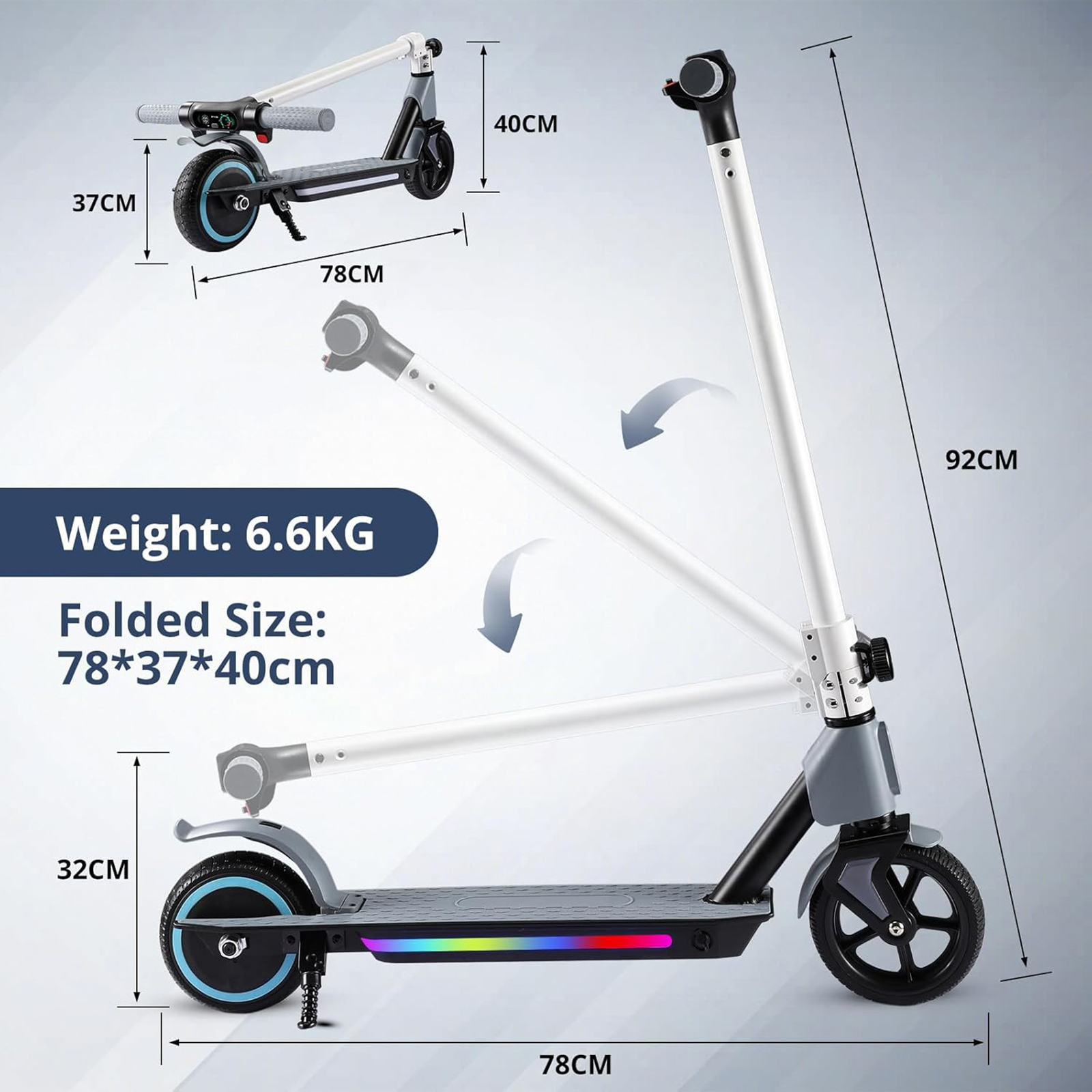 E-RIDES S2 Children's Electric Scooter