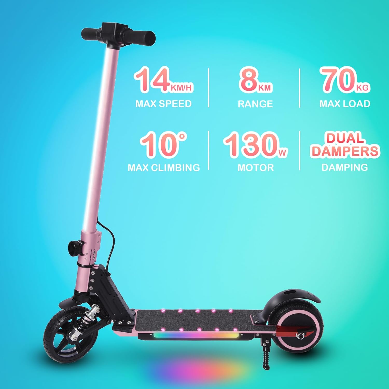 S5 Kids Electric Scooter Folding Teenagers UK Electric Scooter 15 km/h LCD Display 80W