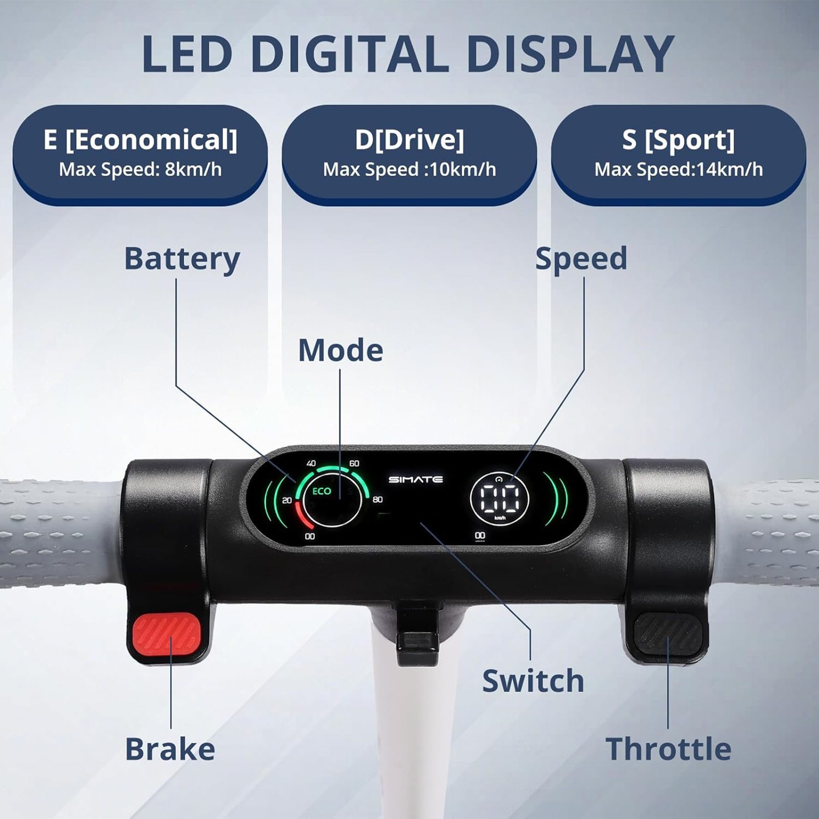 E-RIDES S2 Children's Electric Scooter