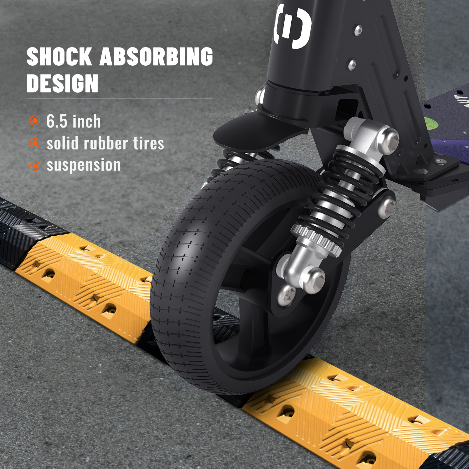 S5 Kids Electric Scooter, Foldable 6-12 Years Old Children Scooter with LED Display, Range 5-8km, Colorful LED Lights, Adjustable Height and Speed, Ideal Gift for Kids