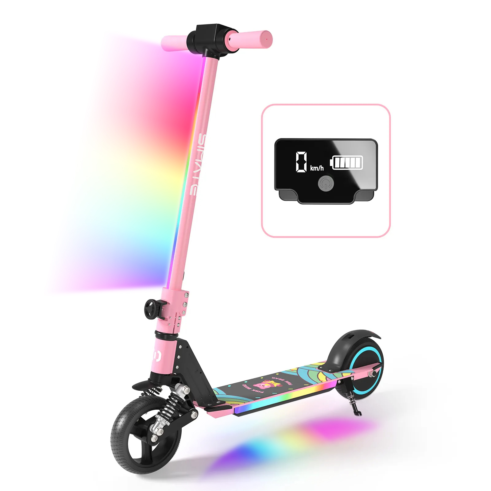 S5 kids electric scooter, foldable scooter for 6-12 years old kids