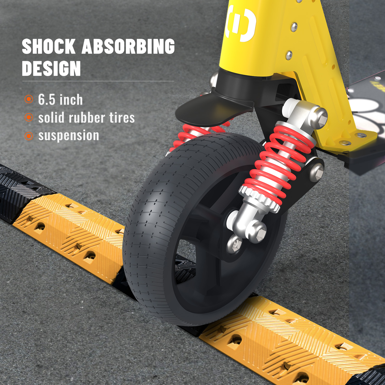 S5 Kids Electric Scooter, Foldable 6-12 Years Old Children Scooter with LED Display, Range 5-8km, Colorful LED Lights, Adjustable Height and Speed, Ideal Gift for Kids