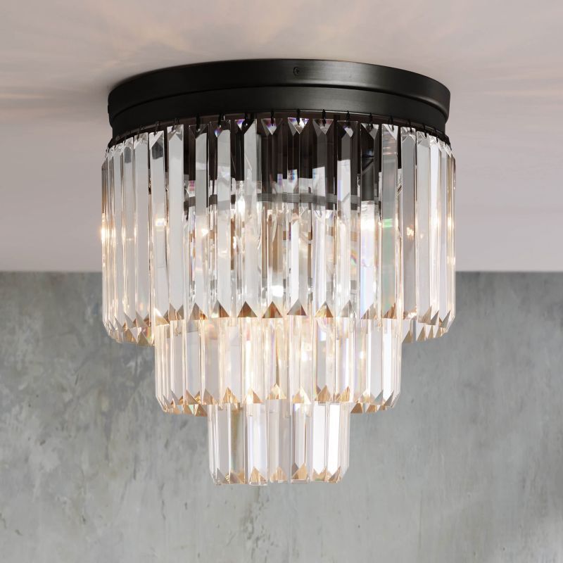 Tasunke Crystal Flushmount