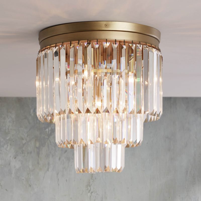 Tasunke Crystal Flushmount