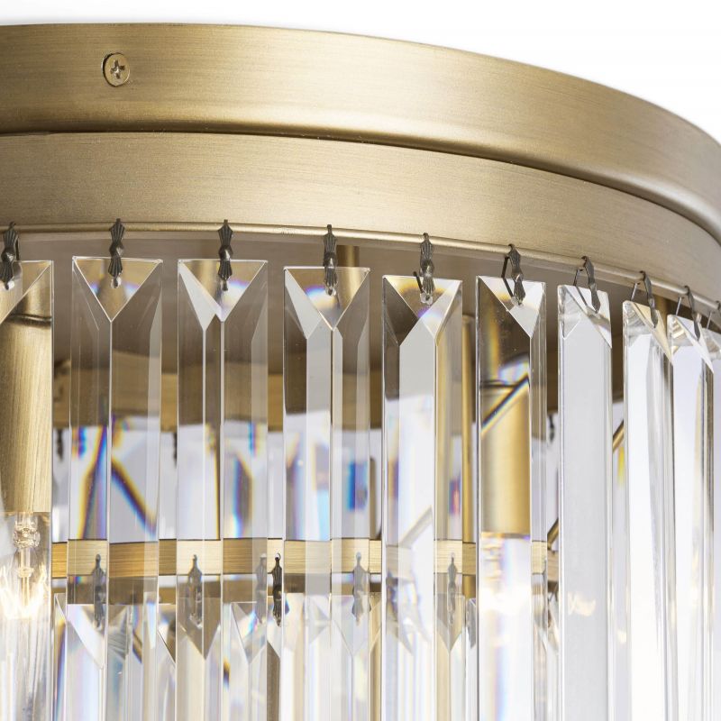 Tasunke Crystal Flushmount