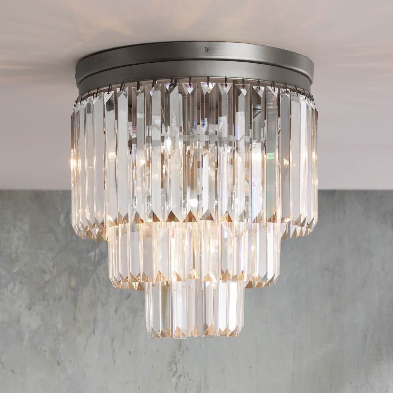 Tasunke Crystal Flushmount