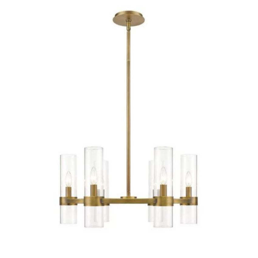 Brio Round Chandelier,Crystal Chandelier,Black Chandelier