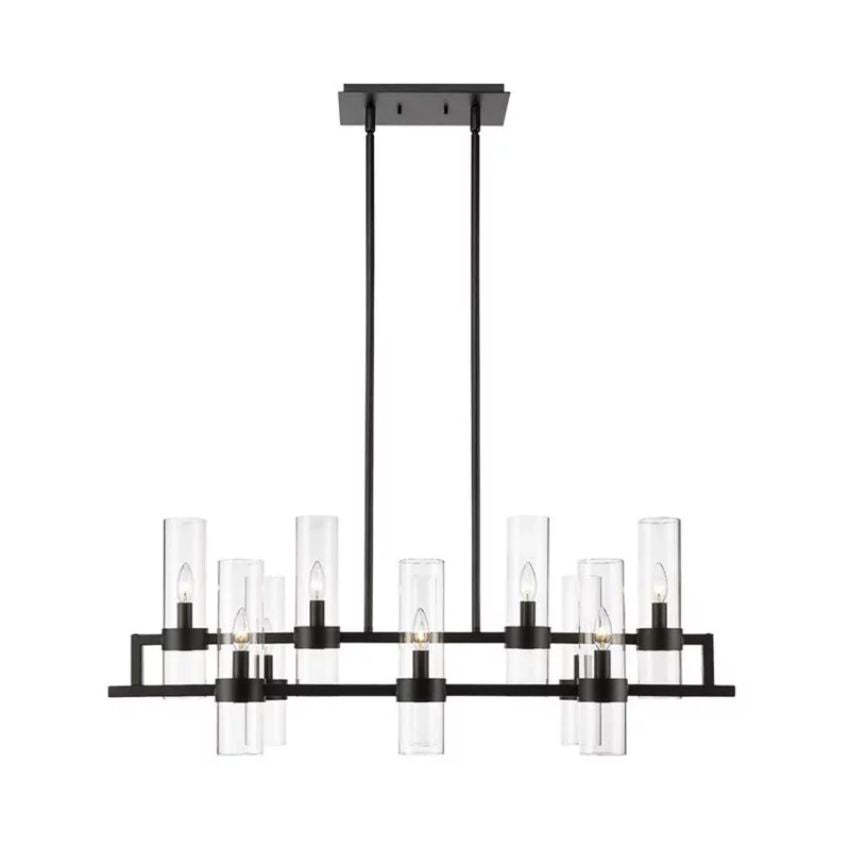 Brio Rectangles Chandelier 43"