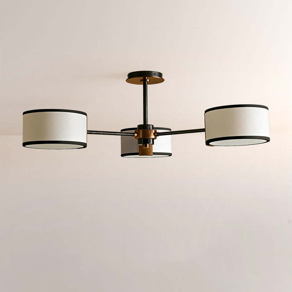 Daphna 3-Light Semi-Flush Mount