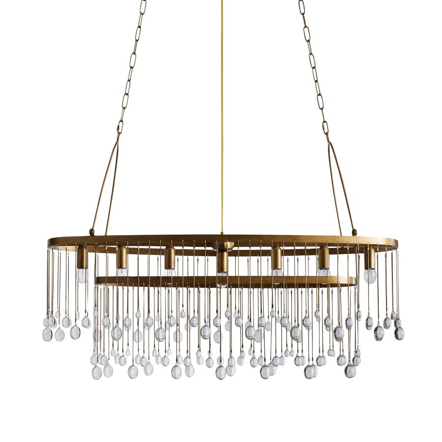 Gael Oval Chandelier,Dining Room Chandeliers