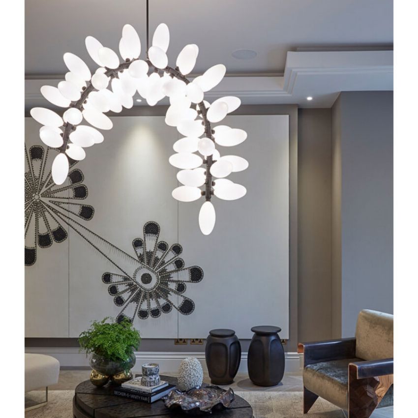 Kasen 61-Light Chandelier 56"W