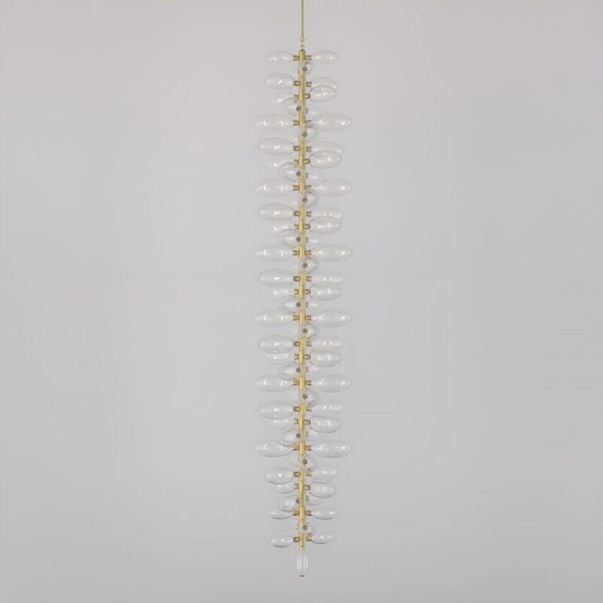 Kasen 77-Light Chandelier 21"W,Gold Chandelier,Crystal Chandelier