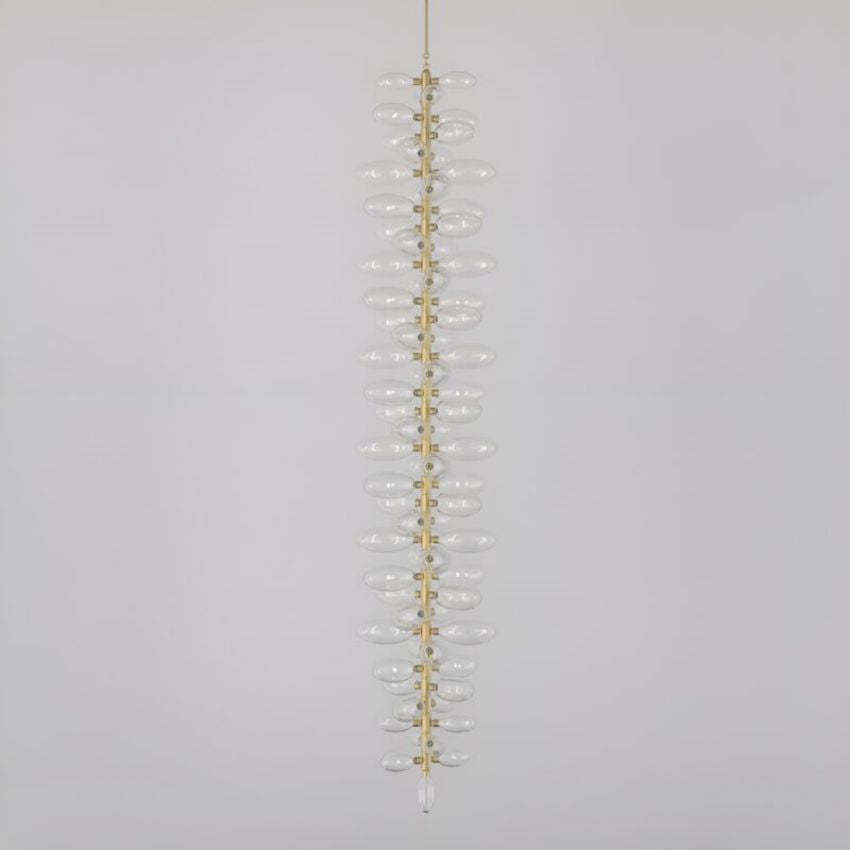 Kasen 77-Light Chandelier 21"W,Gold Chandelier,Crystal Chandelier