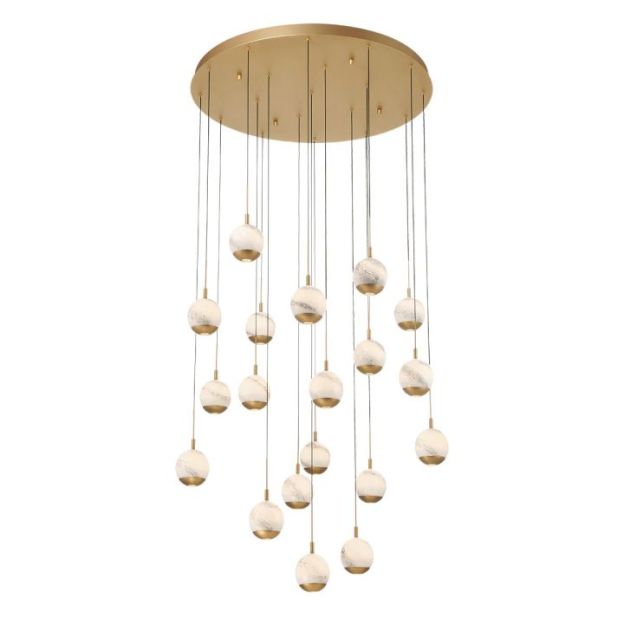 Kimber Lights Round LED Chandelier