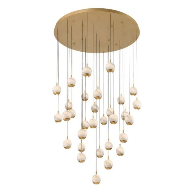 Kimber Lights Round LED Chandelier
