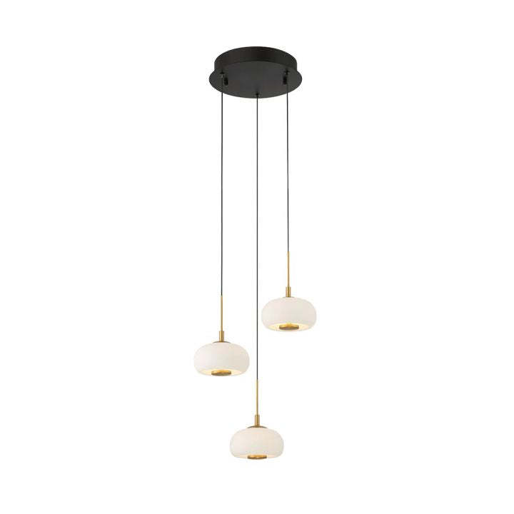 Thorpe 3 Light Round LED Pendant