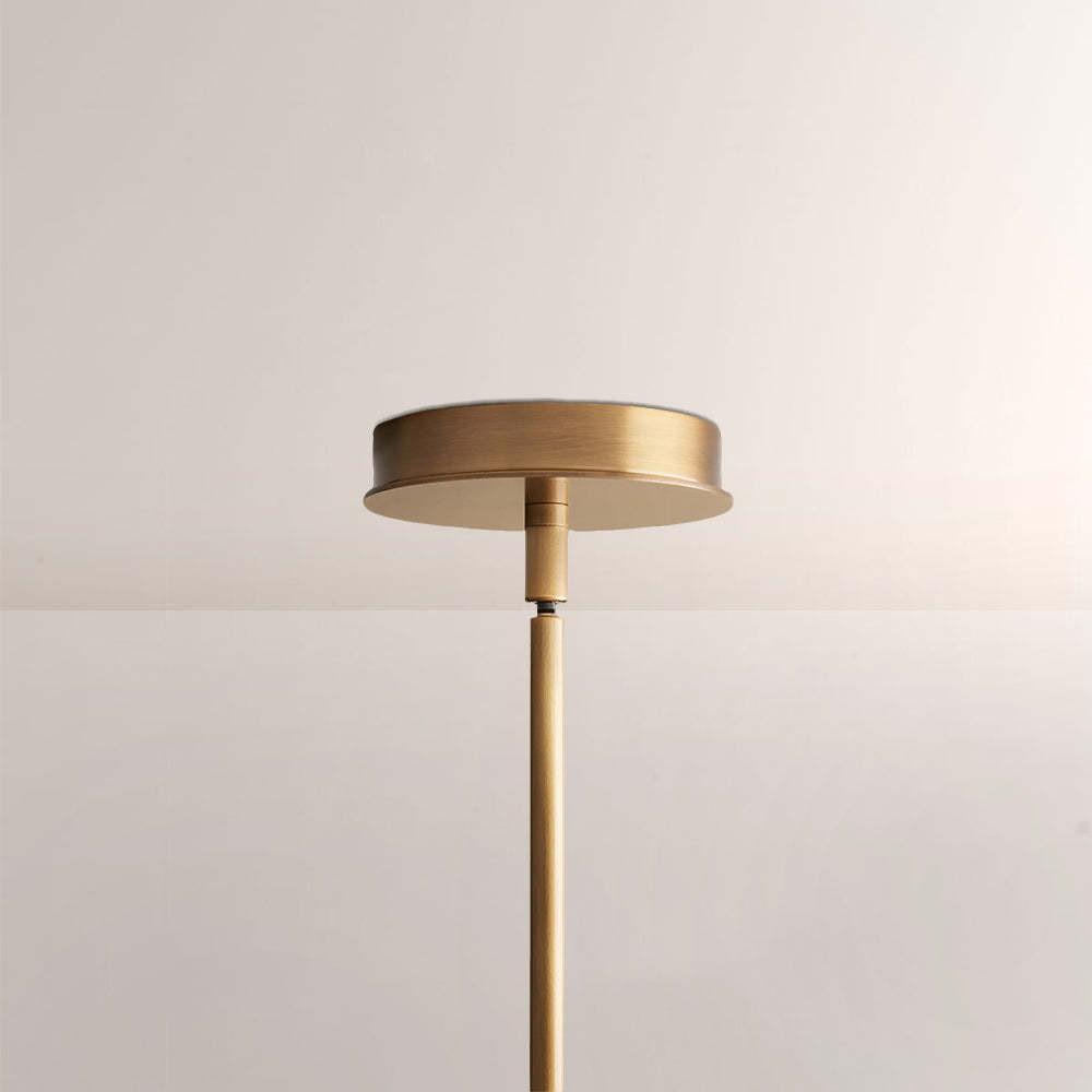 Lylo Nautilus Glass Disc Pendant