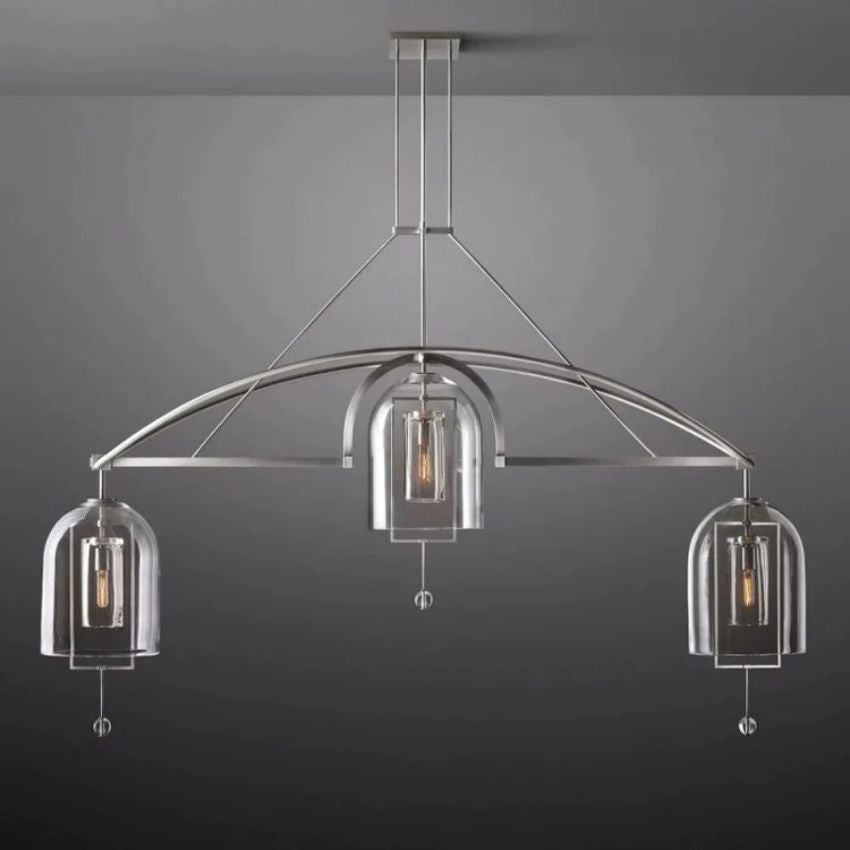 Fulcrum Linear Chandelier 85"