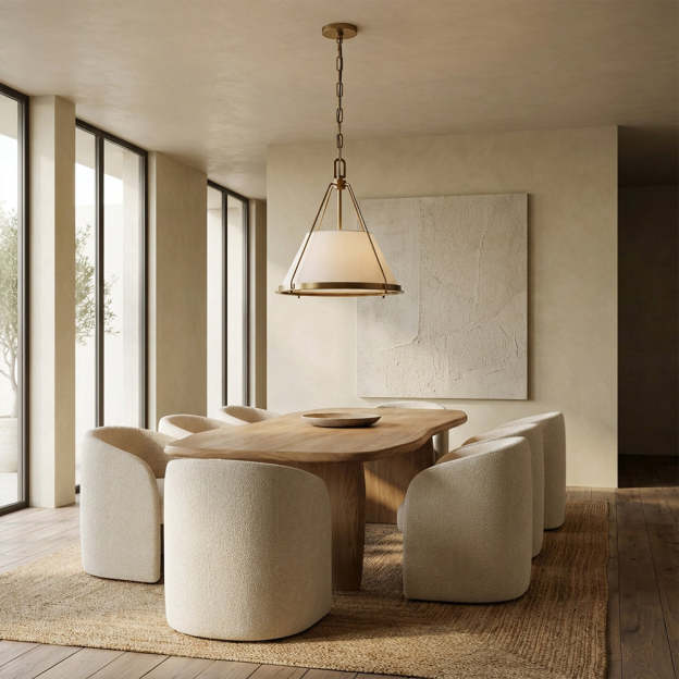 Sheirz Linen Pendant