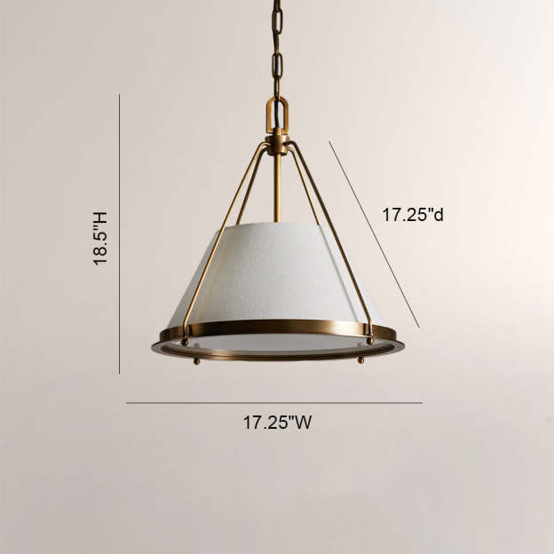 Sheirz Linen Pendant