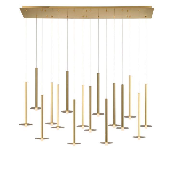 Una Linear LED Chandelier