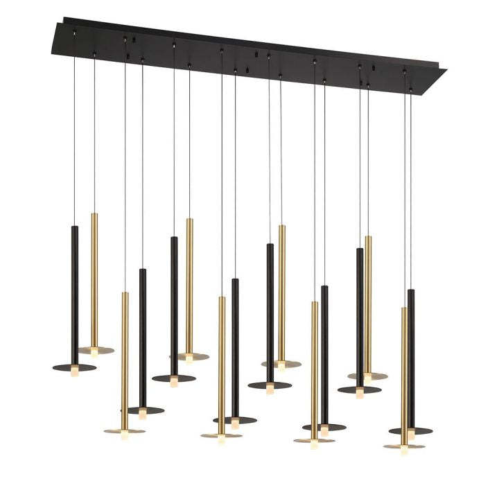 Una Linear LED Chandelier