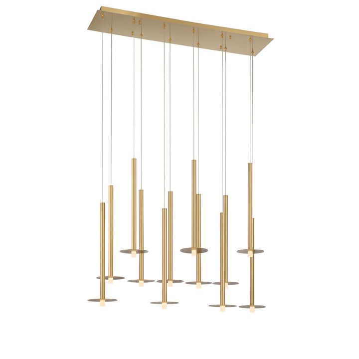 Una Linear LED Chandelier