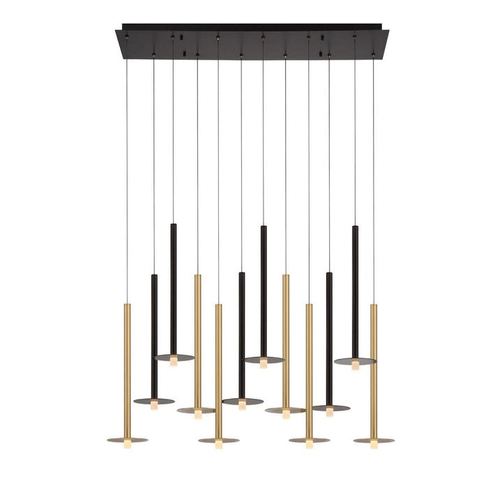 Una Linear LED Chandelier