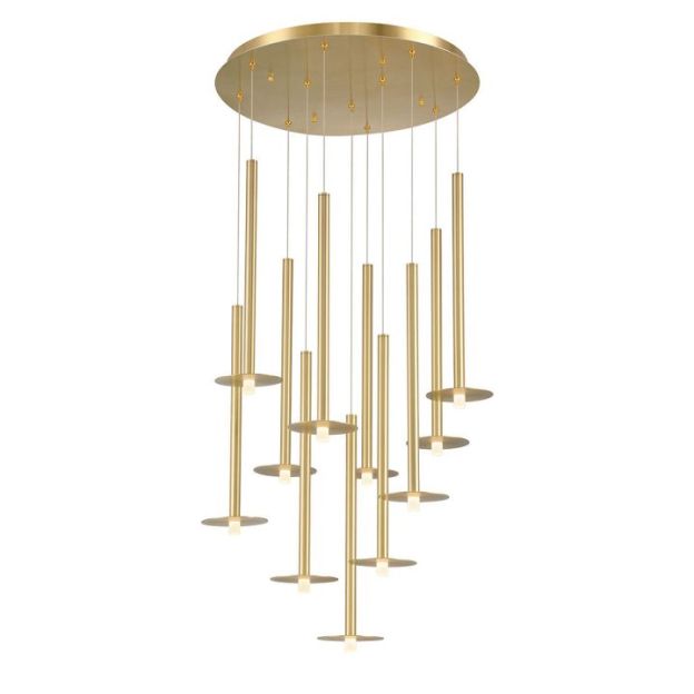 Una Round LED Chandelier