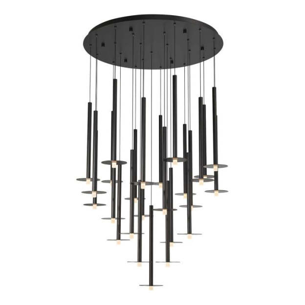 Una Round LED Chandelier