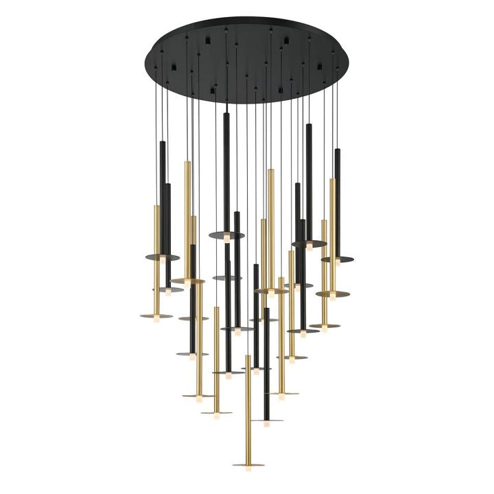 Una Round LED Chandelier