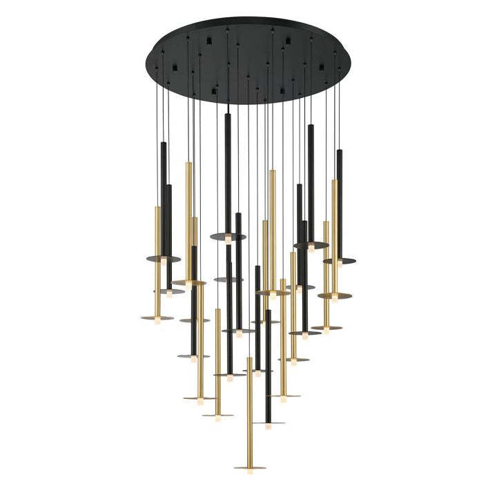 Una Round LED Chandelier