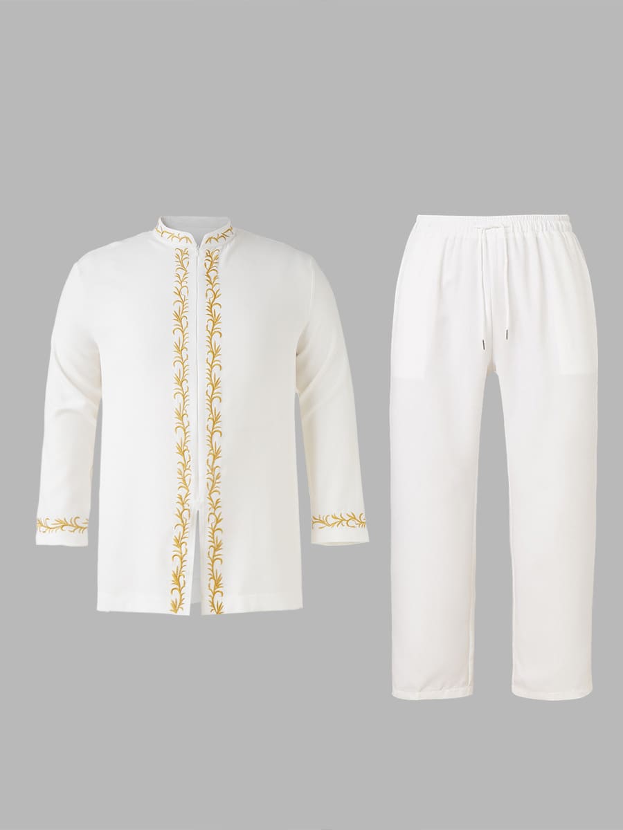 Africance Plus Size African Men Clothing | Premium Ethnic Suit Set New Arrival 10084