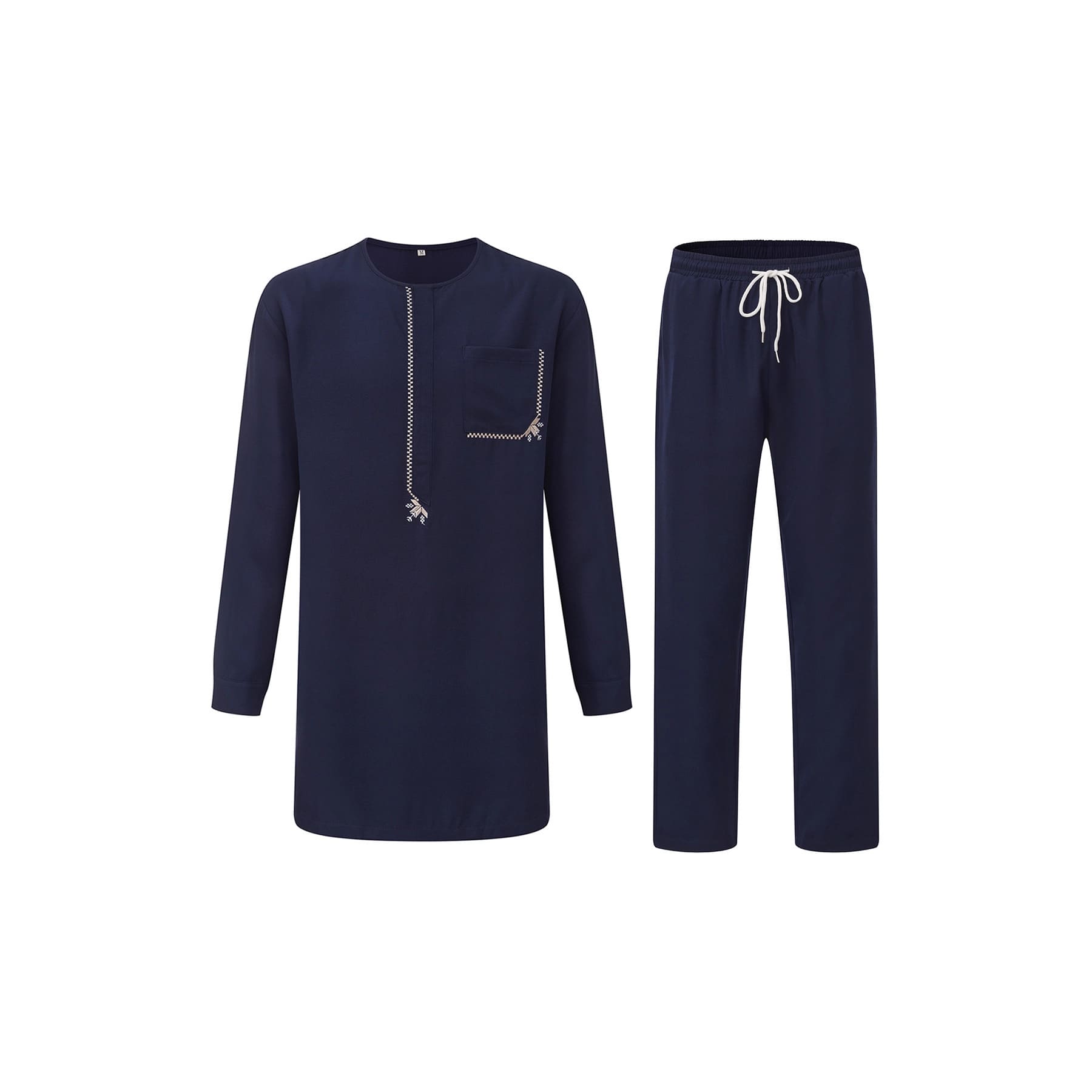 Africance Men's African Ethnic Casual Set | New Arrival 2-Piece Outfit | Daily, Party & Festival Wear 10076