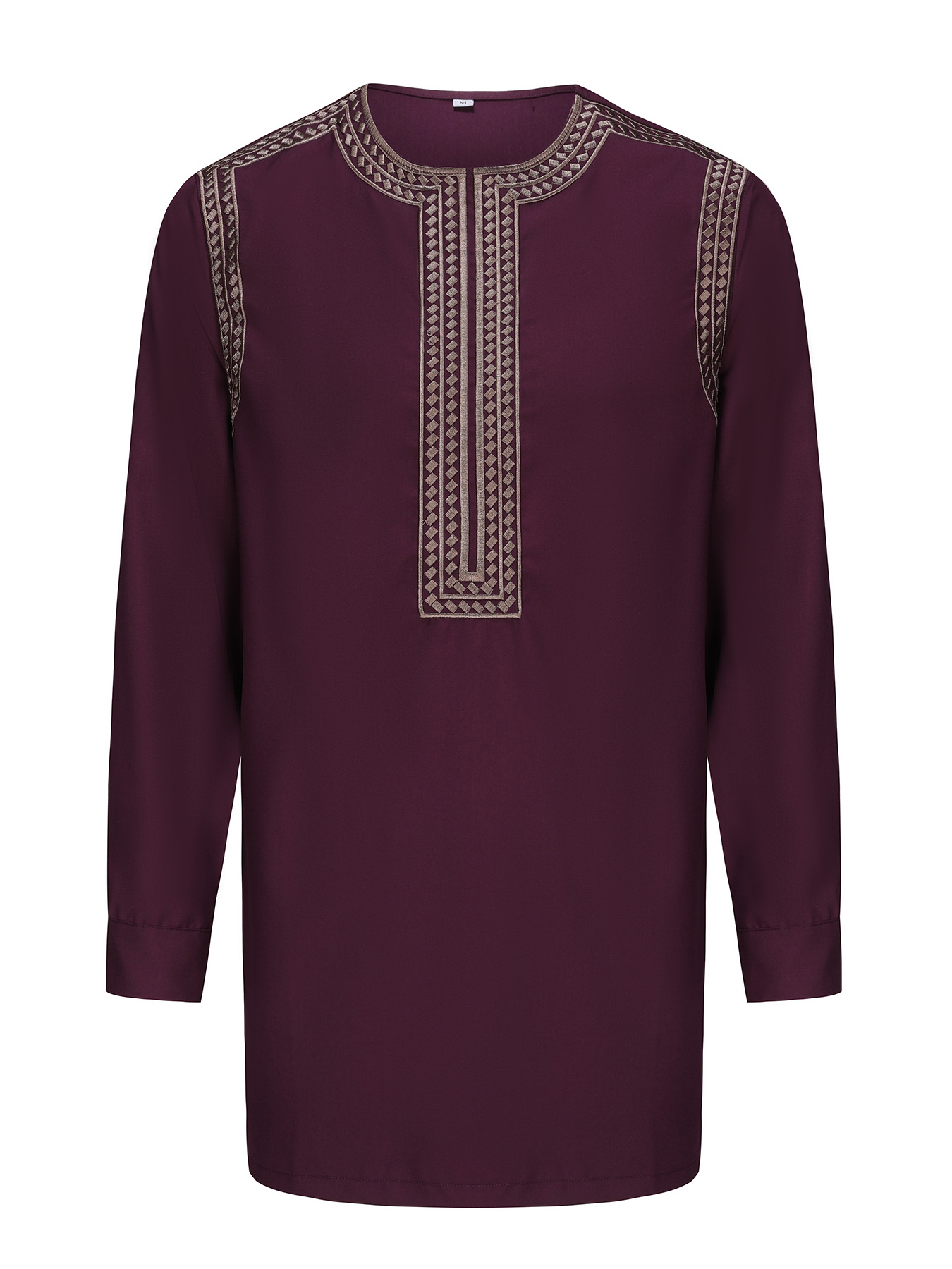 New African ethnic style men's long sleeved embroidery set with high quality 10036
